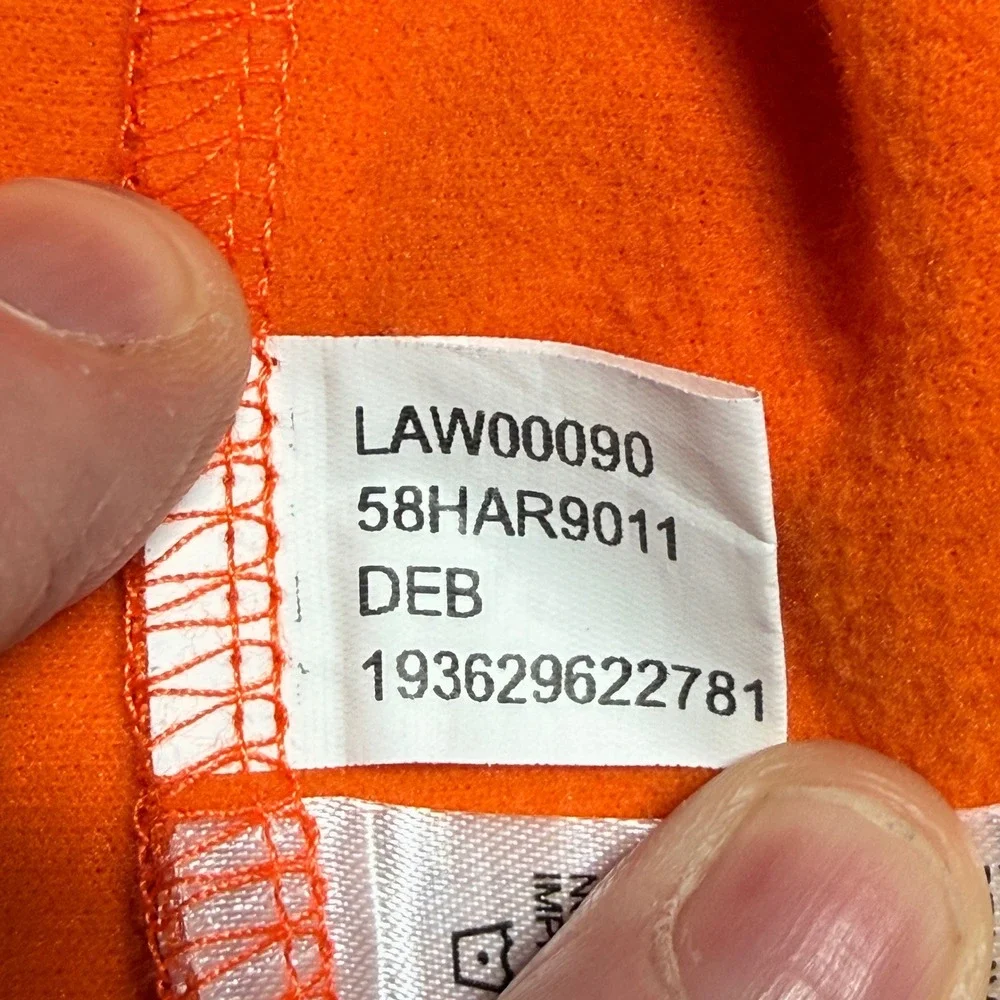 NFL Denver‎ Broncos Track Jacket Mens Medium Orange Full Zip G-III Apparel Gear